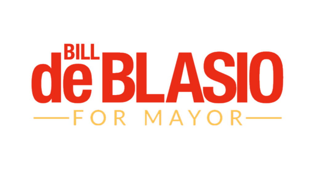de Blasio for New York 2013 logo
